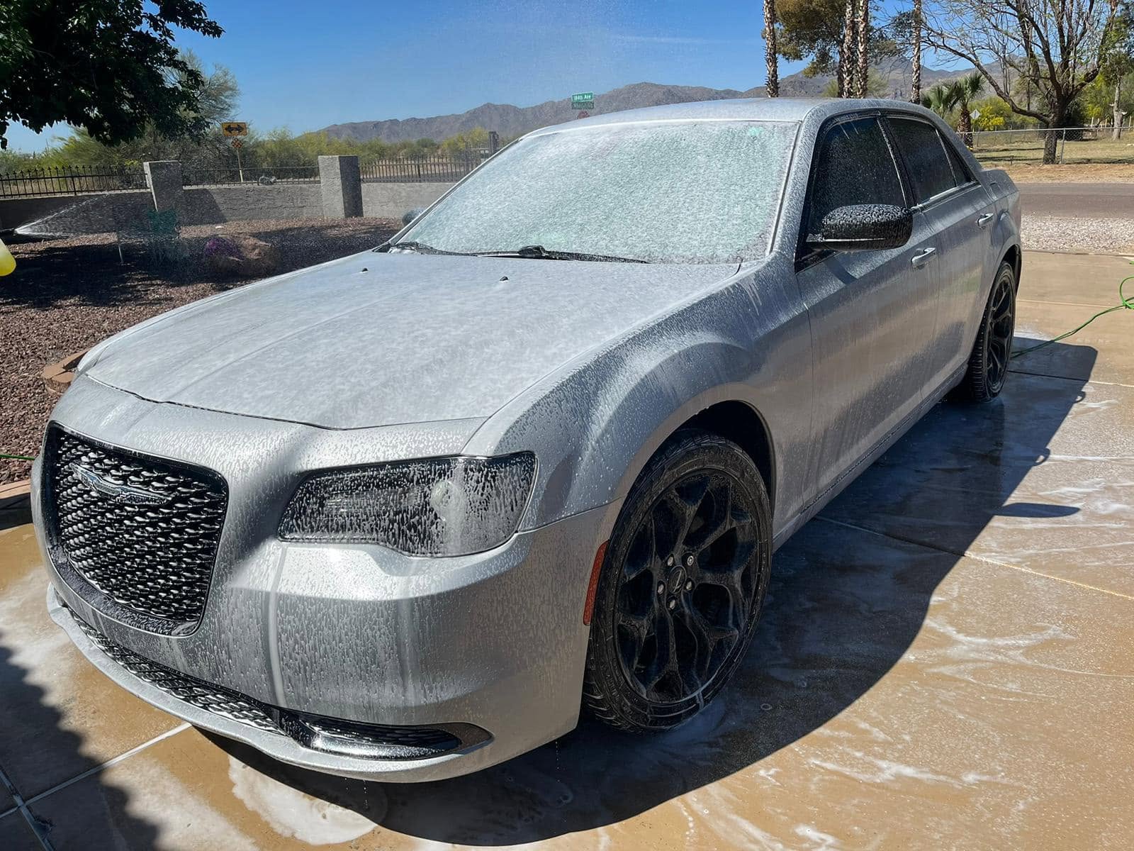 Chrysler during foam washing